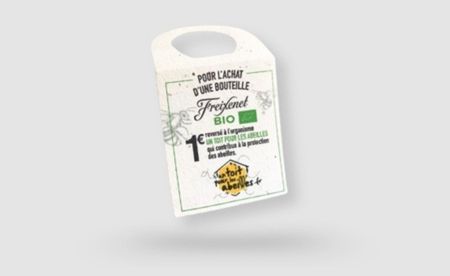 Accroche-bouteilles — Papier Ensemencé EcoPub